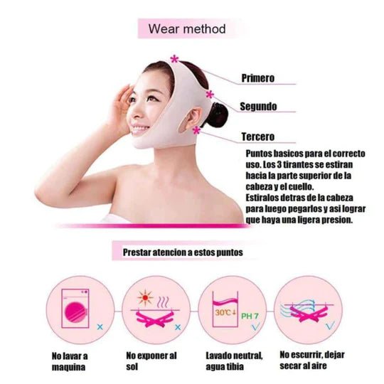FAJA DE SUEÑO PARA ESCULPIR EL ROSTRO DE BELLEZA®️ ⭐⭐⭐⭐⭐ ORIGINAL - Noah Tienda