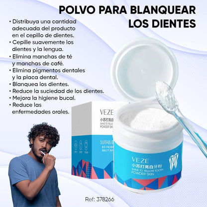 Polvo Blanqueador Dental - Noah Tienda